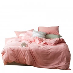 芳恩家纺 FN-Z8021 纯色全棉单人三件套 床上用品床单被套3件套全棉套件福利礼品 浅砖玉 单位：套