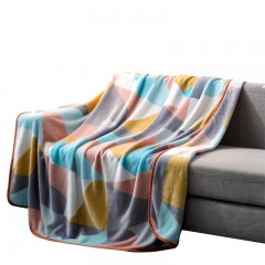 芳恩家纺 FN-T9002七彩生活貂绒毯 云貂绒法兰绒毛毯午休毯促销礼品 150*200cm 单位：件