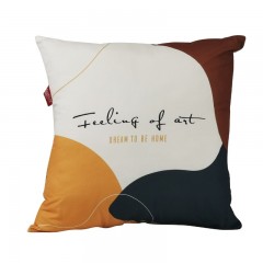 芳恩家纺 TH-R1033 数码彩印亚麻抱枕 多功能抱枕被子两用汽车沙发靠垫被办公促销礼品 莫兰迪 单位：个