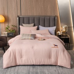 伊伊爱甄柔棉雕花大豆秋冬被 御马豆沙 180*220cm/BZ0TDC2100840(四色可选，下单请备注)单位：床