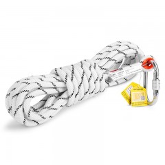 援邦 静力绳安全绳11mm逃生绳应急救援绳户外攀登静力绳速降绳 轻型安全绳20米（3C）单位：捆