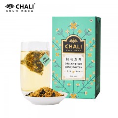 CHALI茶里公司花草茶桂花龙井36g茶叶茶包袋泡茶正宗桂花茶花茶18包/盒   单位：盒