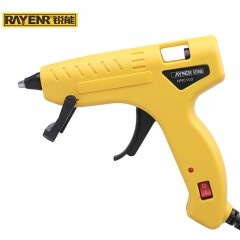 锐能 RAYENR热熔胶抢 热胶枪 家用热熔胶枪 胶棒手工制作电熔热胶枪 胶枪+10根胶棒（黄色） NR0100-5 单位：个