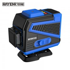 锐能（RAYENR）12线水平仪绿光贴墙仪高精度自动打线3D强光红外线水平仪NR0148 单位：台