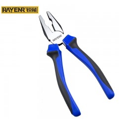 锐能 (RAYENR)老虎钳6英寸 多功能钢丝钳 克丝钳 平口钳 电工钳子 NR0006 单位：把