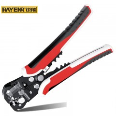 锐能多功能自动剥线钳 压线钳 剥线0.2-6平方毫米剪线压线 620010 单位：把