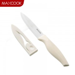 美厨（maxcook）陶瓷刀水果刀 4英寸小厨刀宝宝辅食刀 切片刀刀具 带刀套MCD2267 单位：把
