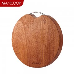 美厨（maxcook）乌檀木砧板菜板 圆形整木实木菜板加厚39*39*3cm 加大号MCPJ8284 单位：块