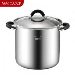 美厨（maxcook）汤锅304不锈钢 复底高汤锅28cm 燃气炉电磁炉通用 MCT3400 单位：个