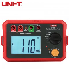 优利德（UNI-T）UT501C 电阻测试仪数字兆欧表电子摇表摇表1000V 5GΩ 单位：个