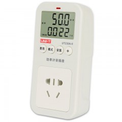 优利德（UNI-T）UT230A-II 电力监测仪 功率计量插座 电量功率计电压电流功率测试 单位：个