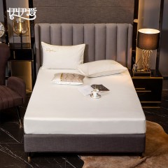 伊伊爱 纯色60S长绒棉床罩 典雅白 120*200*30cmTJ0WL02100839 单位：个
