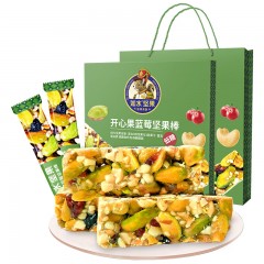 如水开心果蓝莓坚果棒礼盒300g 科学营养配比网红干果零食 单位:盒