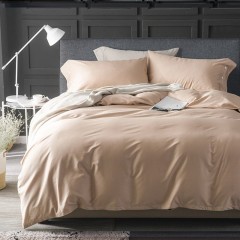 伊伊爱 QMTJ-8CRM-001 /60支高支长绒棉纯色素色纯棉四件套220*240cm(套)