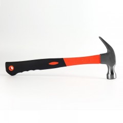 援邦 纤维柄16oz羊角锤 钢管柄 木工铁榔头 铁锤 锤子 纤维柄羊角锤 单位：个