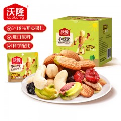 沃隆 超级每日坚果175g/7袋混合坚果含18%开心果仁休闲零食小包装 单位：盒