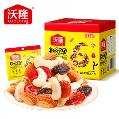 沃隆 每日坚果175g/7袋坚果炒货孕妇零食核桃仁腰果混合干果清 单位：盒