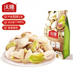 沃隆 开心果500g袋装大颗粒原色无漂白坚果炒货孕妇零食休闲食品小吃 单位：袋