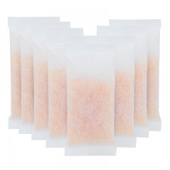 环潮威10克g家用储物干燥剂橙色变色硅胶收纳防潮剂小包乐器电子产品除湿剂收纳袋抽屉首饰盒防霉包吸湿剂 10克*30包 单位：袋