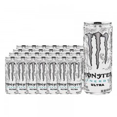 可口可乐 魔爪能量风味饮料330ml罐装整箱无糖白魔爪 白魔爪330ml*24罐 单位：箱