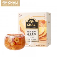 茶里CHALI 小吊梨汤桃胶椰浆冻干速溶茶块营养代餐冲泡即食代餐养生 桂圆姜枣冻干90g 单位：盒